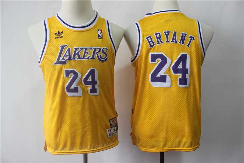 Youth Lakers 24 Kobe Bryant Gold Hardwood Classics Jersey,We sell and wholesale Youth Lakers 24 Kobe Bryant Gold Hardwood Classics Jersey on line form chian!